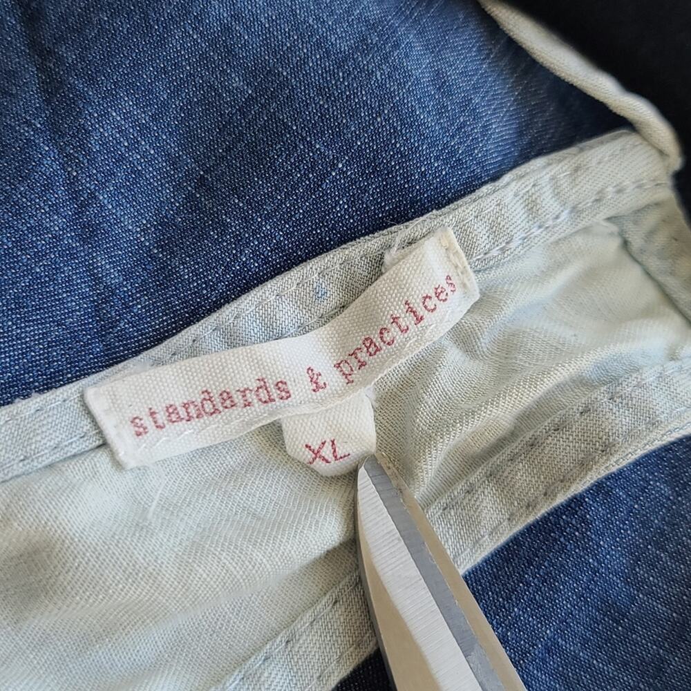 Standards & Practices Ariana Indigo Tencel Racerb… - image 5